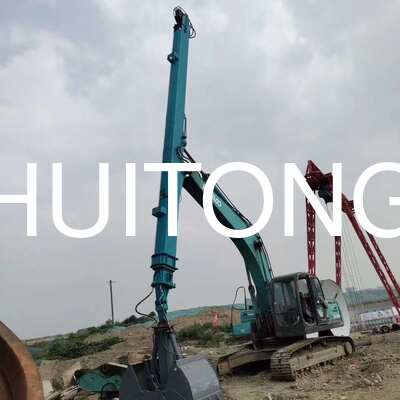 EXCAVATOR Three-Stage Telescopic Boom for PC300/CAT330 18m for High-Rise Building Demolition/Vertical Dismantling Operations