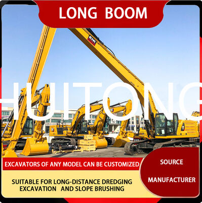 EXCAVATOR Long Reach Boom for PC250/CAT325 18m for Slope Shaping/River Dredging/ Extended Reach Excavation/Revetment Work