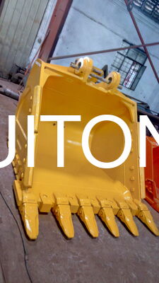 MINING Heavy Duty Rock Bucket for PC200/CAT320 0.8cbm for Hard Rock Excavation/Handling Blasted Rock/Demolition Works