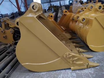 Alloy Steel Custom Excavator Buckets Yellow ColorGeneral Purpose Long Service Life