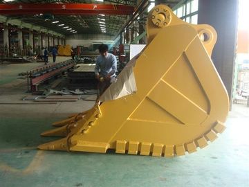 Customized Color Heavy Duty Excavator Bucket , 10-120T Excavator Claw Bucket