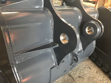 Yellow Hardox450 Excavator Rock Bucket With Strength Teeth And 700-1000kg Weight