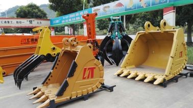 2.2m3 Capacity Q355B Steel Rock Bucket For PC Excavator