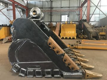 High Strength Steel Excavator Rock Bucket 4.3cbm Custom