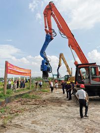 Wholesale Excavator Hydraulic Vibrating Hammer / Pilling Hammer For Pilling Drilling Project With long Service