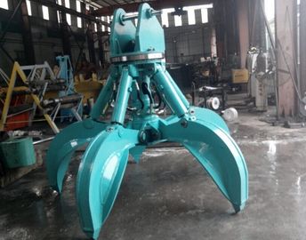 6-50t Stone Grapple Hydraulic Grab Bucket Excavator For Hydraulic Grapple Attachment