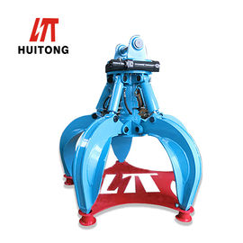 Customized Orange Peel Grab With Durability And Custom Color - Weight Range 380-2250kg