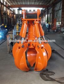 Wholesale Flexible Snatch At Scrap 360 Degree Rotation Hydraulic Orange Peel Grab Steel Scrap Grapple For Excavator