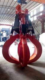 Skid Steer Excavator Hydraulic Orange Peel Grab Customization