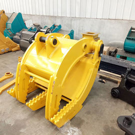 No Rotating Mechanical Scrap Grapple For PC200 PC300 Excavator