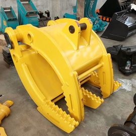 Excavator Mounted Hydraulic Mechanical Grapple For Grabbing