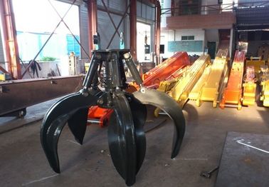 Excavator Hydraulic Rotating Orange Peel Grab 1 Year Warranty
