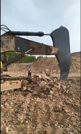 Custom Heavy Duty Excavator Rock Boom For DAEWOO HYUNDAI