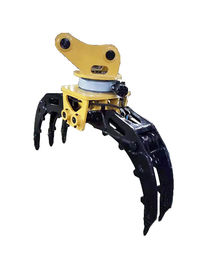 Q355B NM360 50t Excavator Rotating Hydraulic Grapple