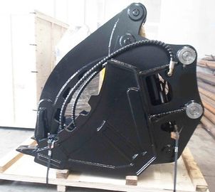 Alloy Steel Excavator Thumb Bucket Facilitates Cleaning And Leveling