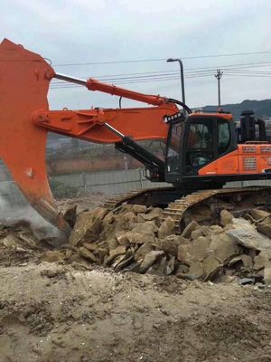 360 Degree Rotation PC Daewoo Komatsu Excavator Rock Boom