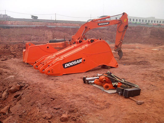 Tempered Q690 Excavator Dipper Arm With Two Hydraulic Cylinders