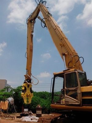 PC336 22meters Excavator Three Piece Long Reach Boom &amp; Arm