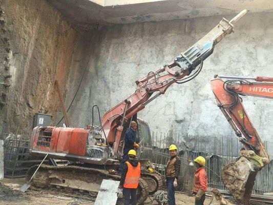 Flexible 35T Excavator Shorten Boom Arm For Tunnel Construction