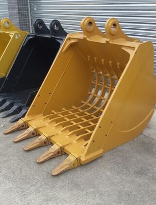 Heavy Duty Rock Digging Skeleton Bucket For 20ton Excavator