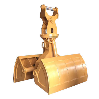 WH60 Hydraulic Clamshell Grab Bucket For Excavator Crane