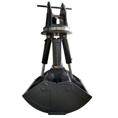 Rotary 6M3 Hydraulic Clamshell Bucket For Coal Grabbing