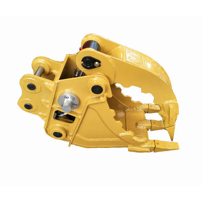 Standard Mini Excavator Grab Bucket Hydraulic Thumb 0.5-0.64cbm Capacity