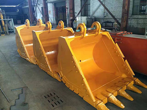 0.25cbm Excavator Rock Bucket High Strength Steel Construction Strategically Positioned Cutting Edges