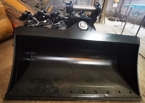 Digging / Cleaning Excavator Ditching Bucket With 0.1-4 Cbm Capacity CE ISO Certified