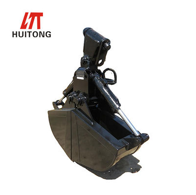 Small Excavator Mechanical Clamshell Bucket For CX350 CX380