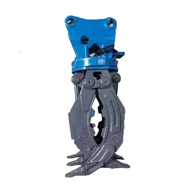 Excavator Forestry Attachment 36Ton Excavator Manual Type Farm Machine Log Grapple OEM Jaw Opening with Factory Price