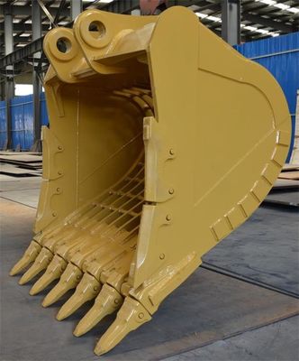 8.7m3 48HRC Excavator Sieve Bucket For Mining