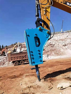 60HRC Crawler Excavator Hydraulic Hammer For Cement Pavement Broken