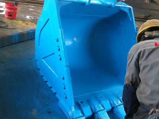 High Strength Bolt Excavator Rock Bucket For Mining Quarrying