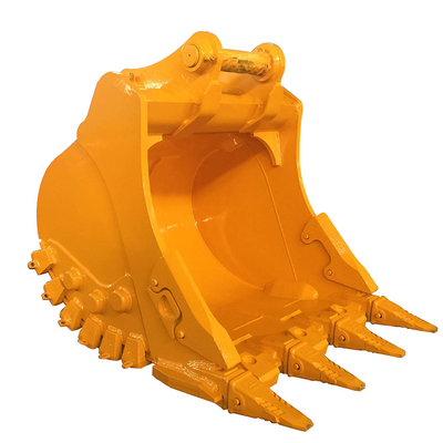 0.25cbm Excavator Rock Bucket High Strength Steel Construction Strategically Positioned Cutting Edges