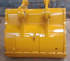 Sany Q345B Alloy Steel Mini Excavator Rock Bucket For Subway