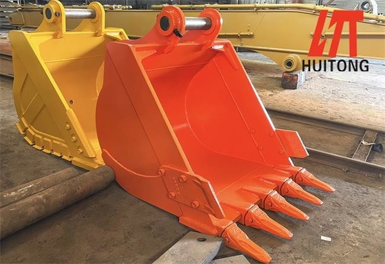 Excavator GP bucket standard bucket with teeth have standard size and mainly used for excavation and sand, gravel etc.