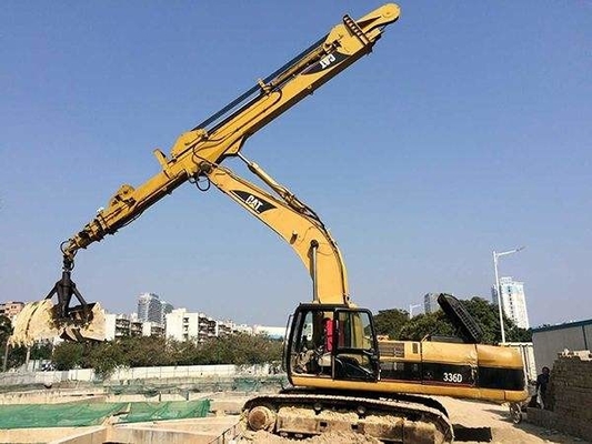 12 Ton Hydraulic Excavator Boom Arm Telescopic Lifting Chassis