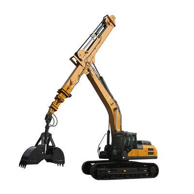 12 Ton Hidrolik Excavator Boom Arm Telescopic Lifting Chassis