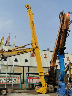 Lengthening Hydraulic Excavator Telescopic Boom Arm Attachment  40 Meters