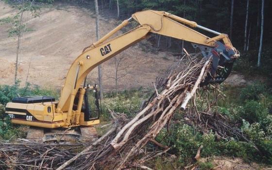 NM360 Excavator Brush Rake In Forestry Farm Road Construction