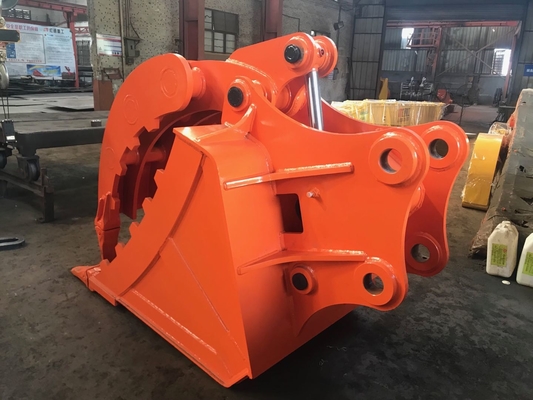 Versatile 70 Tons Excavator Thumb Bucket Combined Hydraulic Grab Bucket