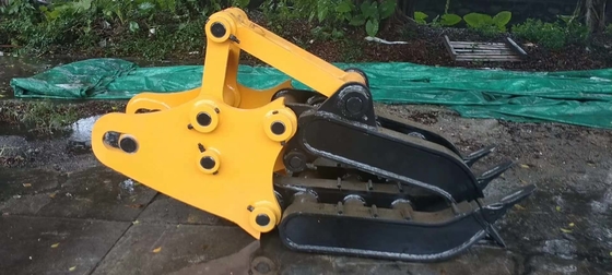 4-30 Ton Eccentric Pin Excavator Rotating Grapple For Stone