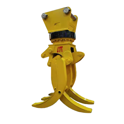 NM400 Excavator Hydraulic Rotating Grapple 1 Year Warranty