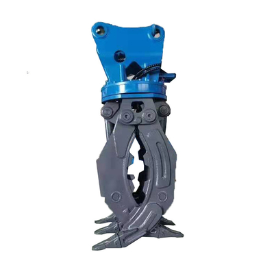 Chainsaw Mini Hydraulic Timber Grapple Excavator Attachments