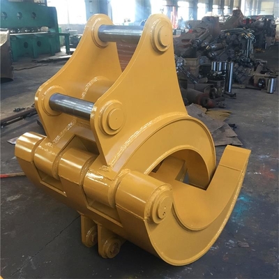 Excavator Mounted Hydraulic Mechanical Grapple For Grabbing