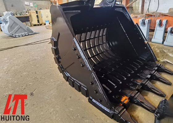 0.1-0.65 M3 Excavator Skeleton Bucket For PC