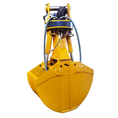 manual Clam Shell Bucket Rotating Excavator Grab Bucket For DH230 DH120
