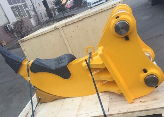 120mm Plate Thickness Excavator Stump Ripper 22 Tons Single Tooth For Komatsu PC60 PC180