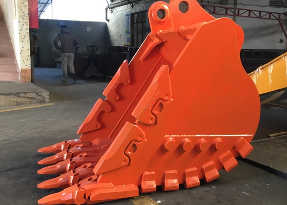 4300kg Excavator Rock Bucket Well Placed Cutting Edges Or Teeth High Capacity